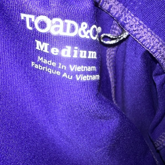 Toad&Co Purple skater skirt, medium - Picture 2 of 4